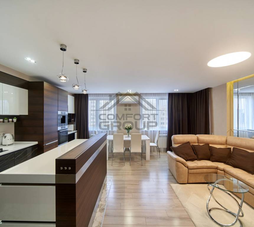 Ремонт 3-х комнатной квартиры в современном стиле с элементами Арт-декор ЖК Комфорт