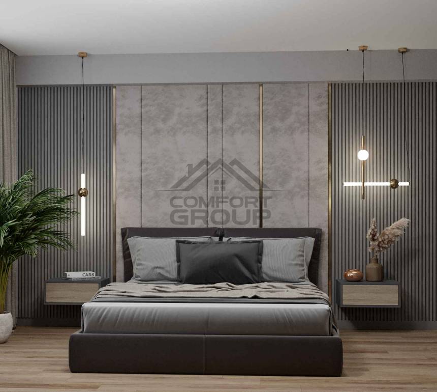 Трехкомнатная квартира в современном стиле с элементами минимализма , ЖК Каравелла